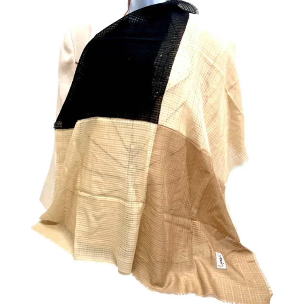 Yves Saint Laurent   Scarf  Large 34